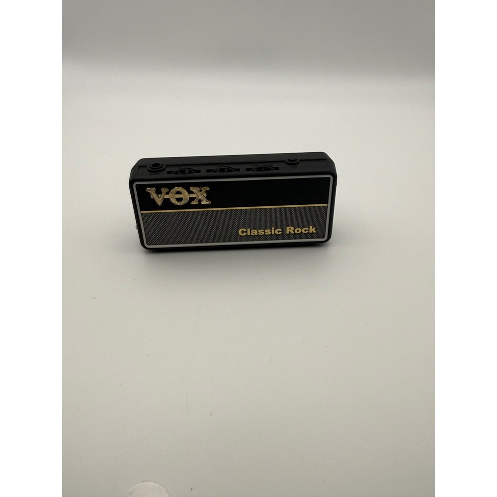 Vox amPlug 2 Classic Rock G2 Headphone Guitar Amp AP2-CR Black Portable Preamp